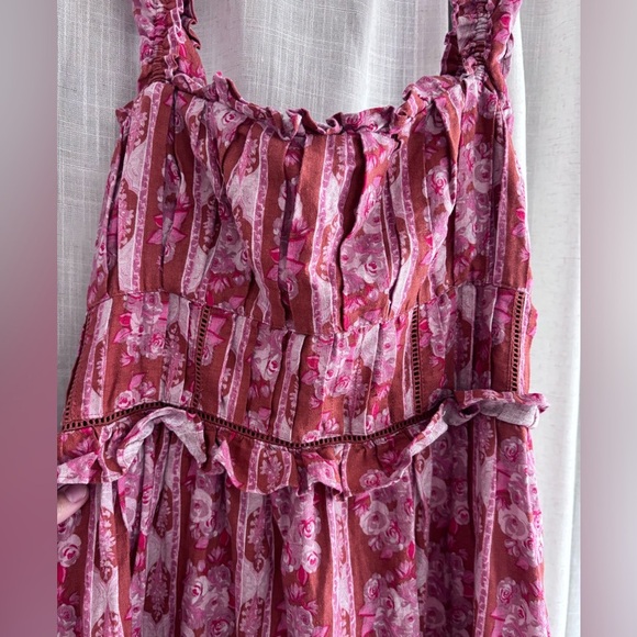 NWOT | House of Harlow floral linen dress - Picture 3 of 9